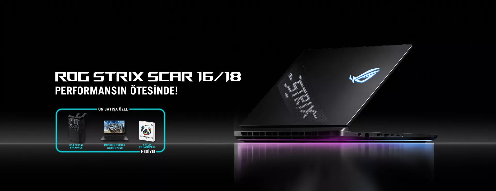 ROG STRIX SCAR 16 18 - PERFORMANSIN ÖTESİNDE