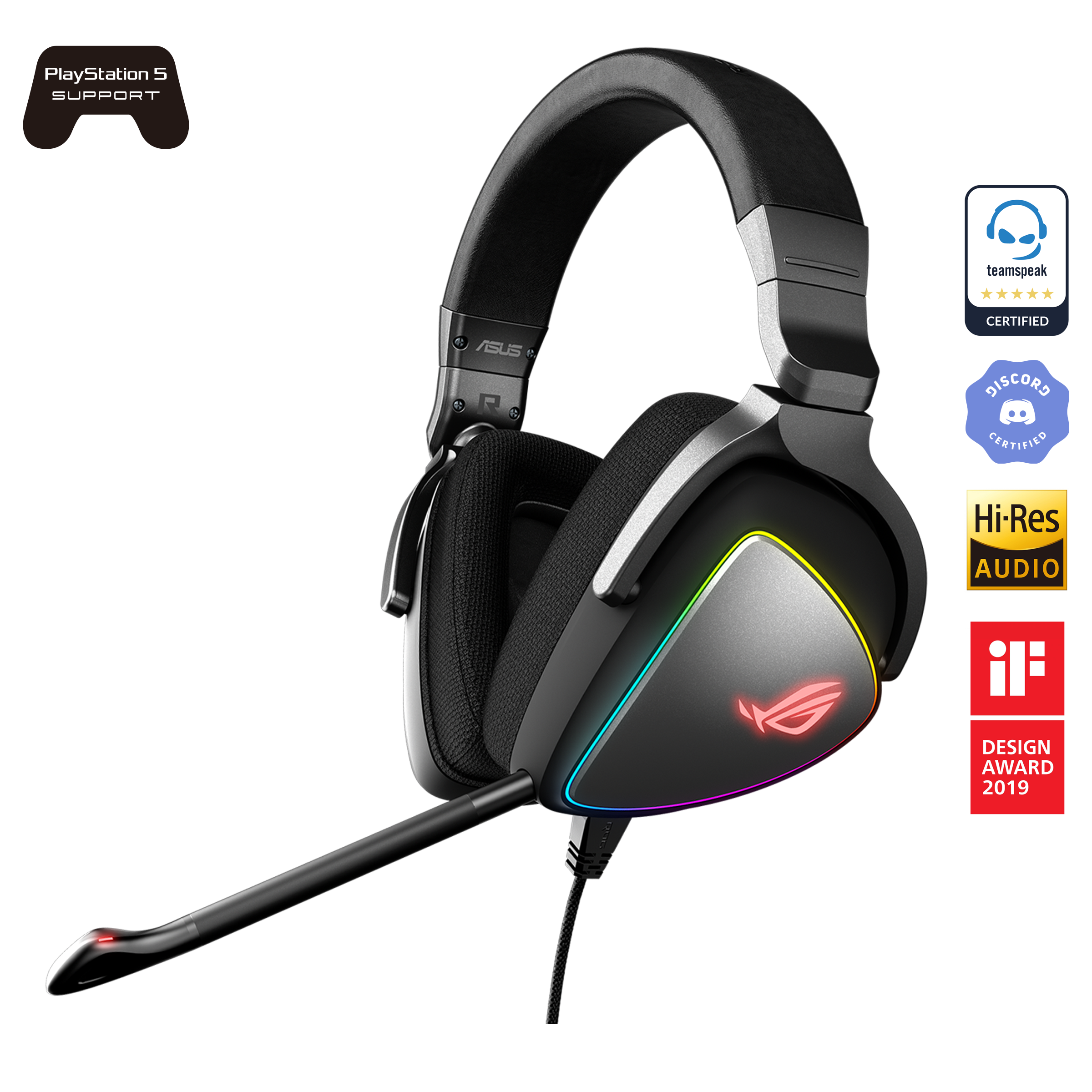 ROG Delta, Headsets & Audio