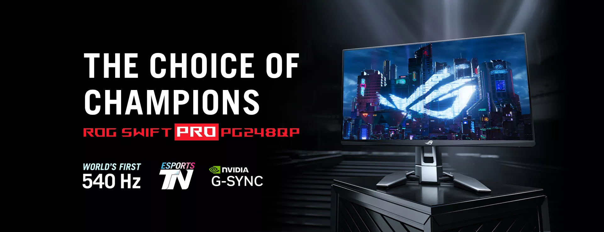 The Asus ROG Swift PG27AQN is the ultimate monitor for professional esports  gamers