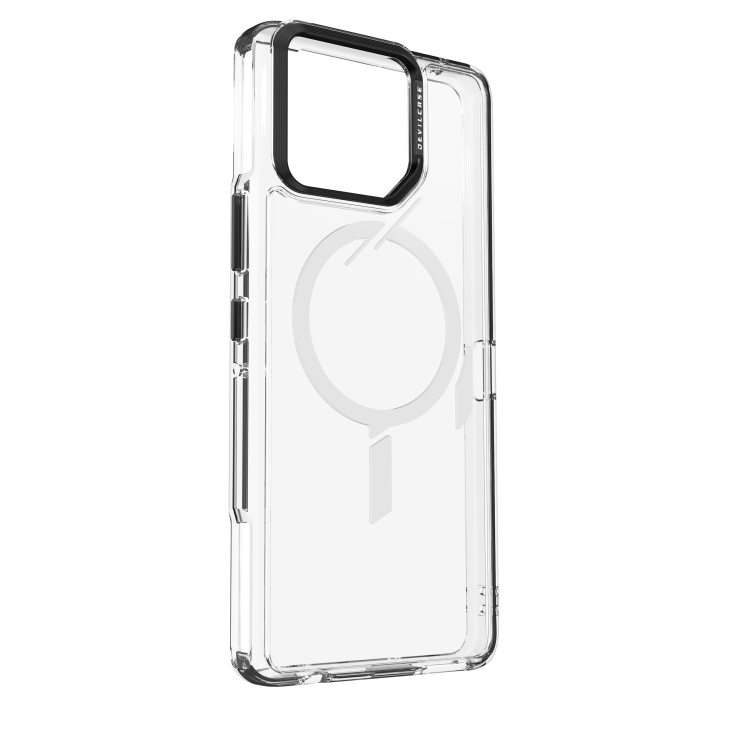 DEVILCASE Guardian – Mag angled view from back, tilting at 45 degrees