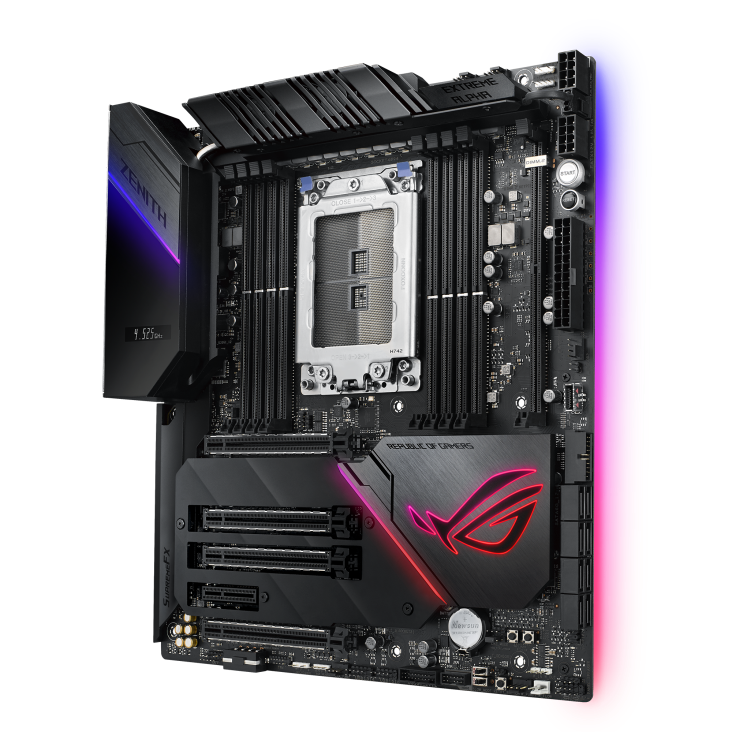 ROG Zenith Extreme Alpha angled view from right
