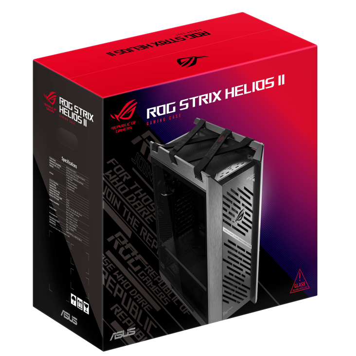 ROG Strix Helios II Black color box