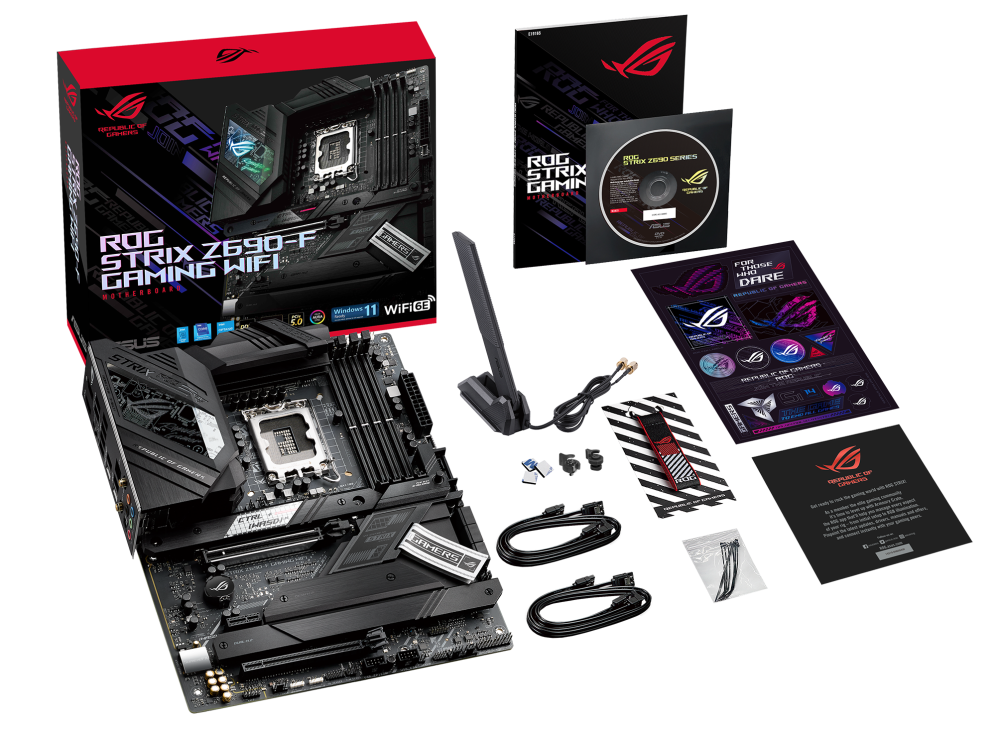 asus ROG STRIX Z690-F GAMING WIFI マザーボード - PCパーツ