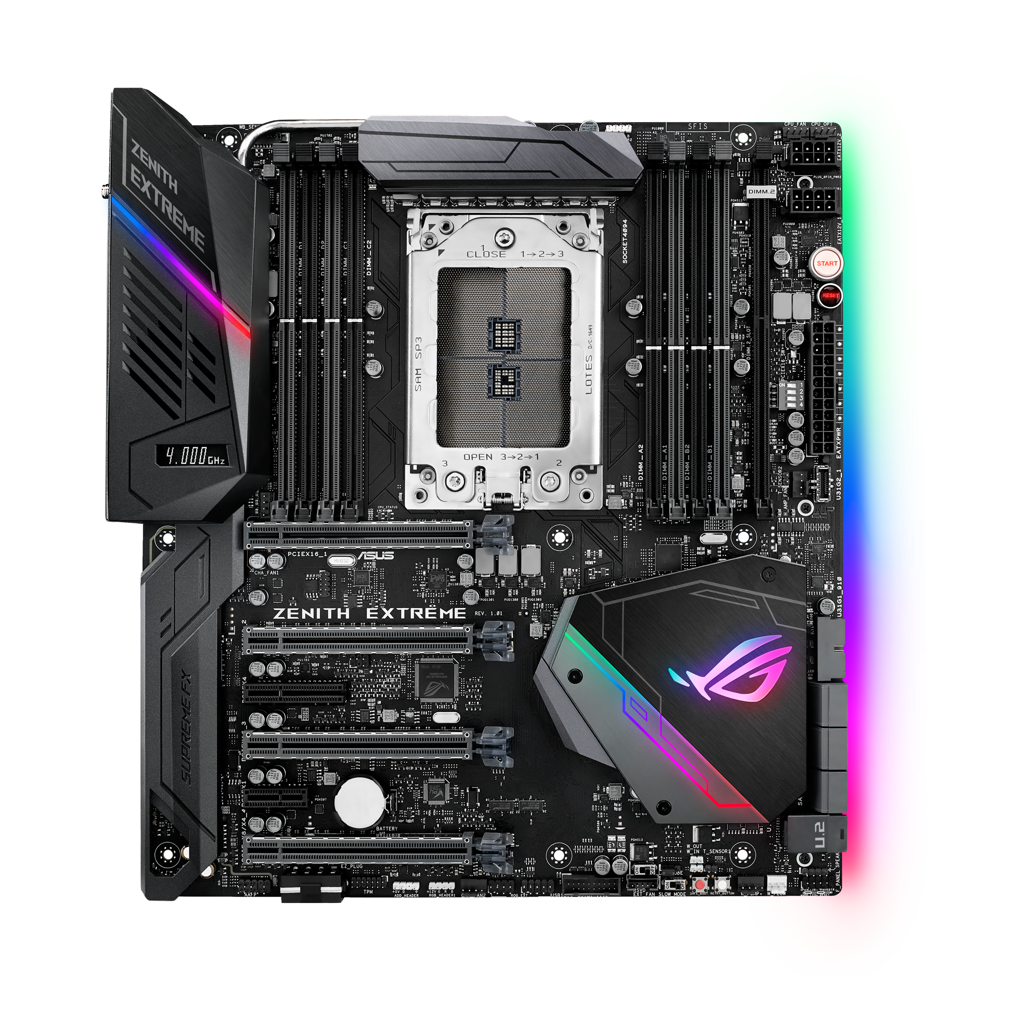 ROG ZENITH EXTREME 　X399マザーとCPU、クーラーのセット