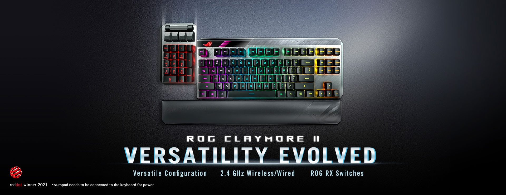 ROG Claymore II