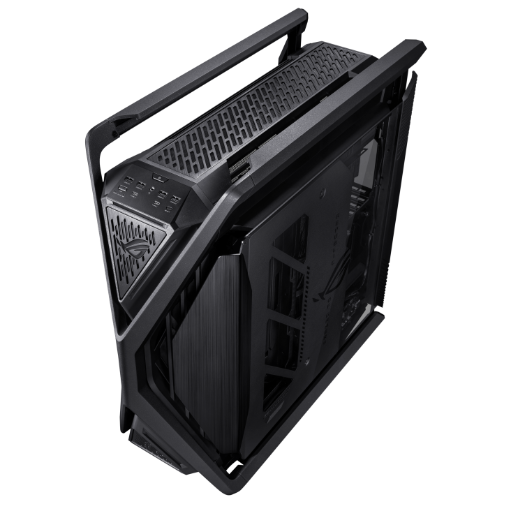 ROG Hyperion BTF top down view with aluminum carry handles