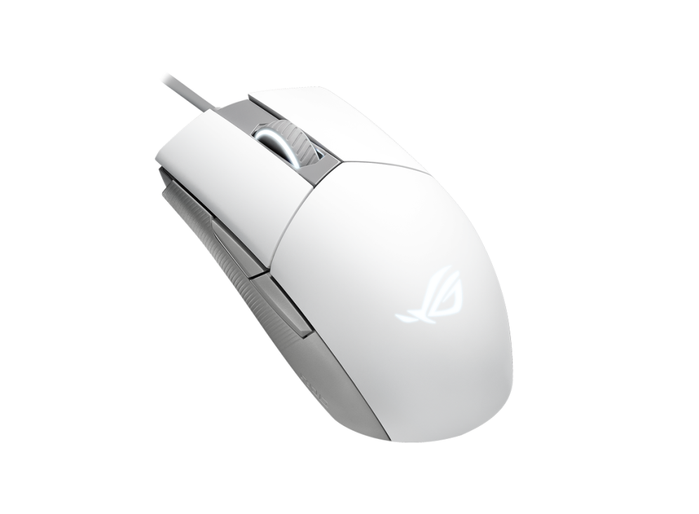Rog Strix Impact Ii Moonlight White Ambidextrous Gaming Mice Mouse Pads Rog Republic Of Gamers Rog Sverige