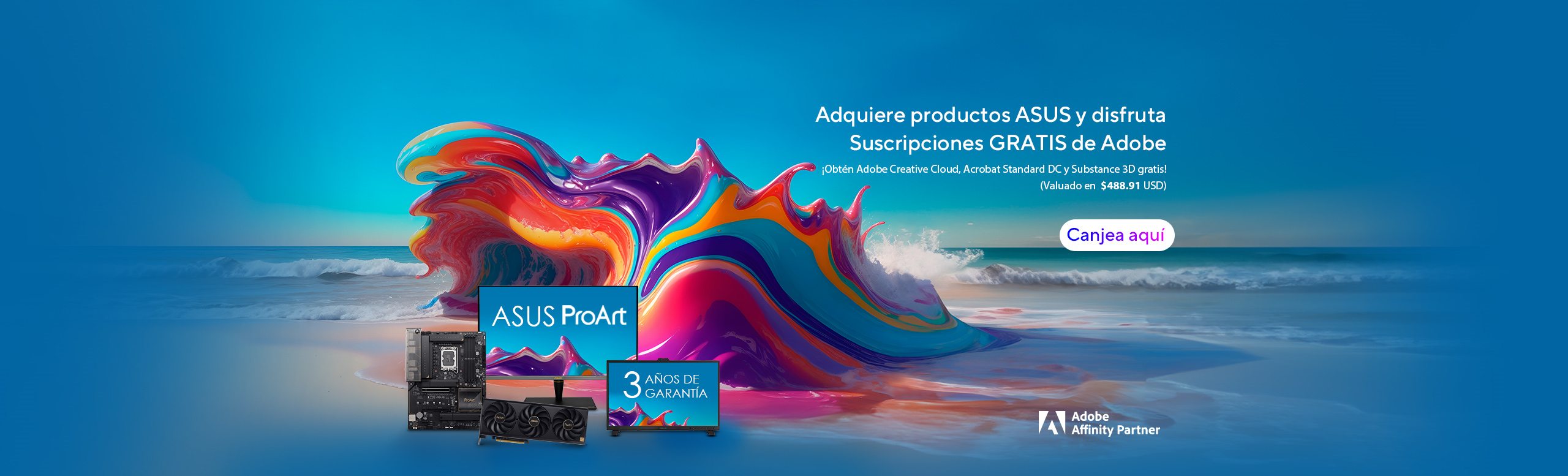 Crea con ASUS y Adobe Creative Cloud