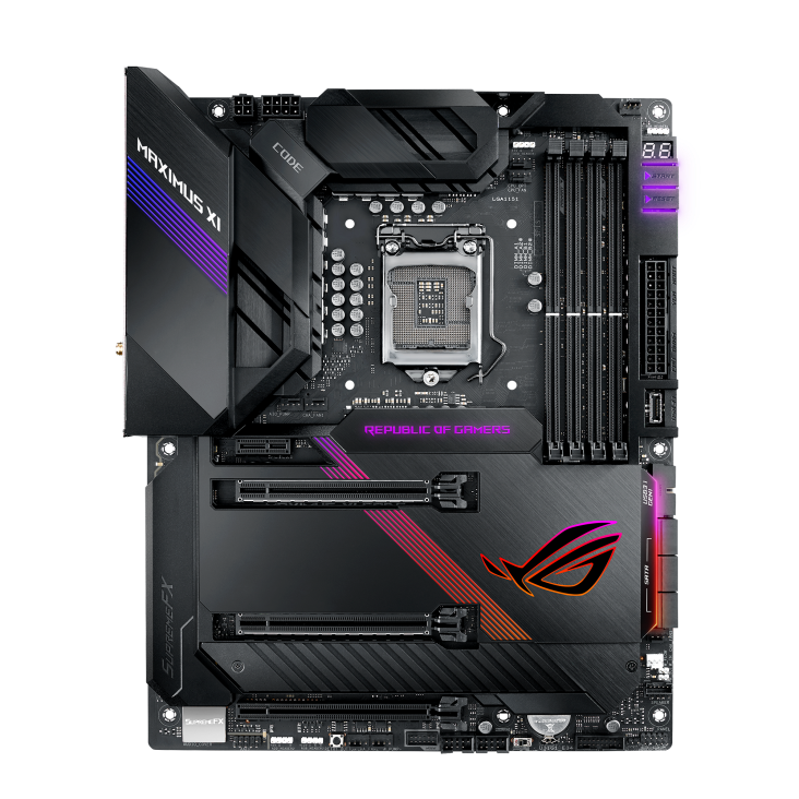 ROG MAXIMUS XI CODE front view