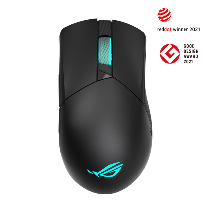 ROG Gladius III Wireless top view