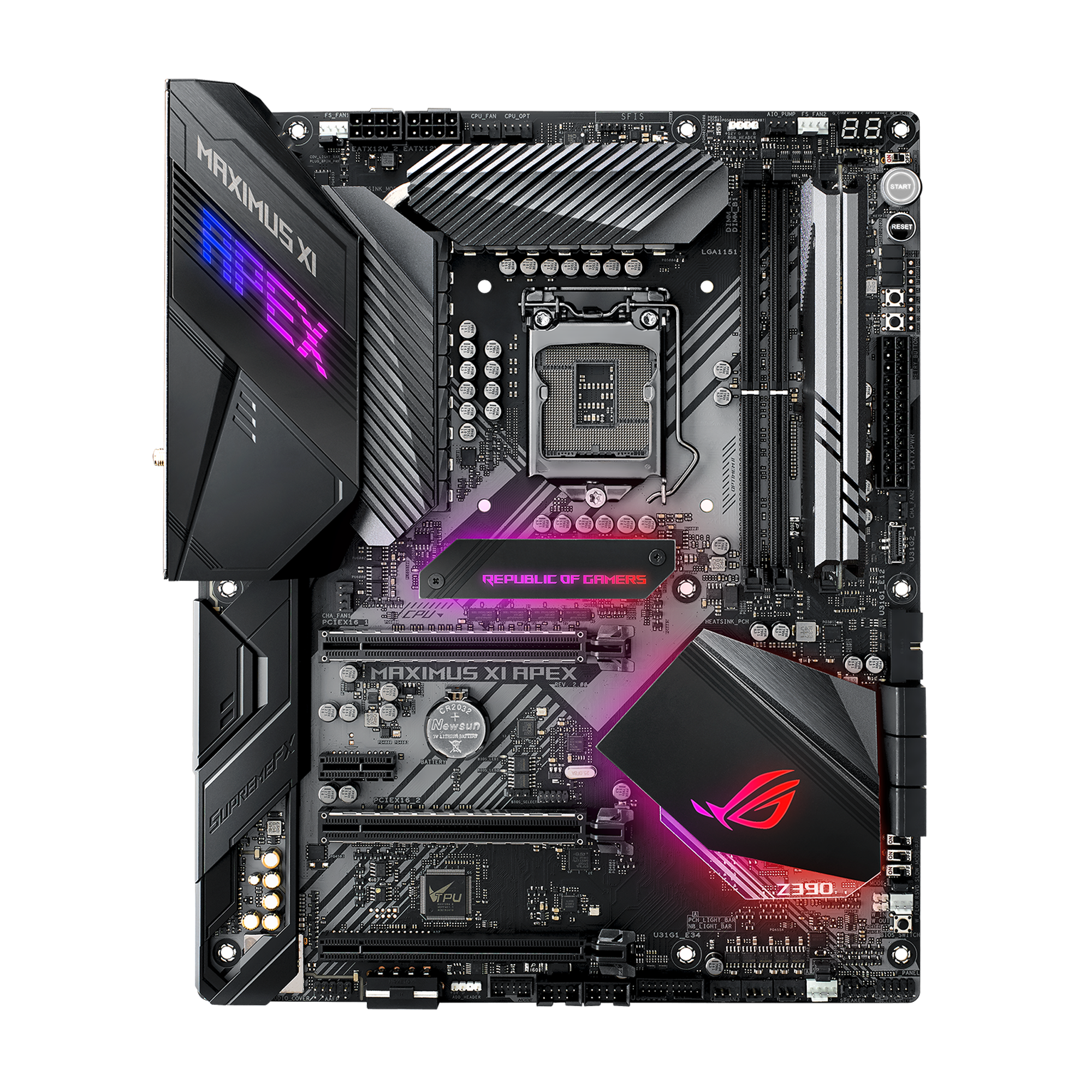 ROG MAXIMUS XI APEX | マザーボード | ROG Japan