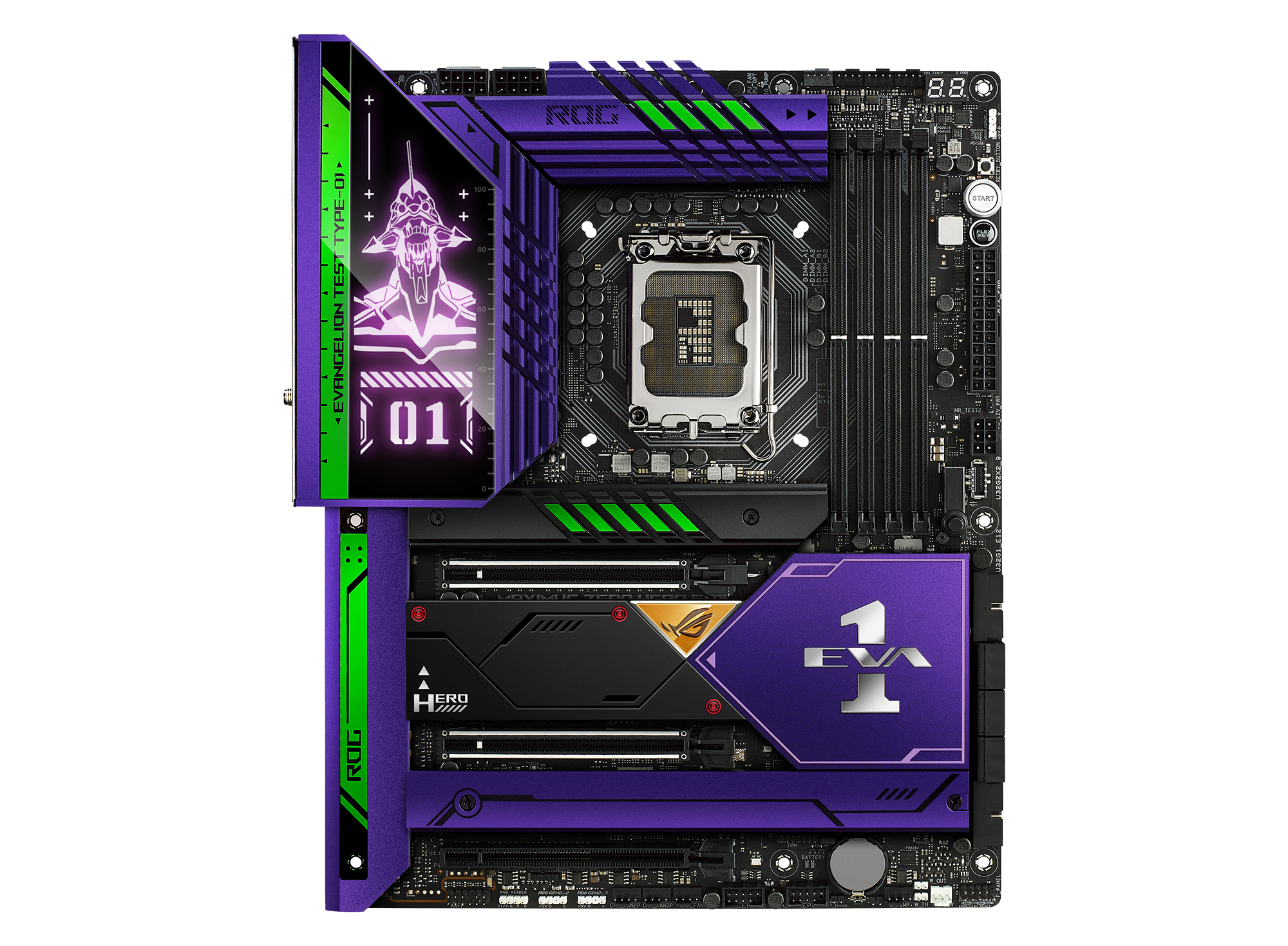 ROG MAXIMUS Z690 HERO EVA EDITION | Gaming motherboards｜ROG