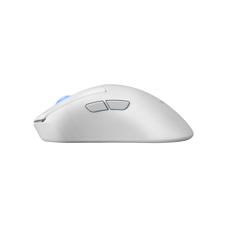 ROG Keris II Ace Moonlight White – side view