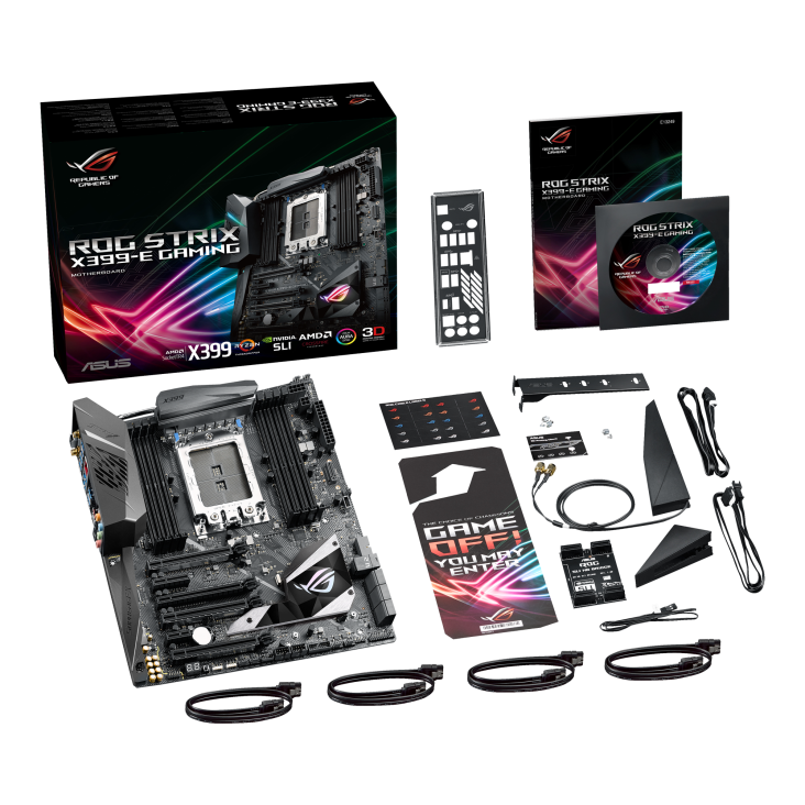 Asus rog strix x399 e gaming обзор