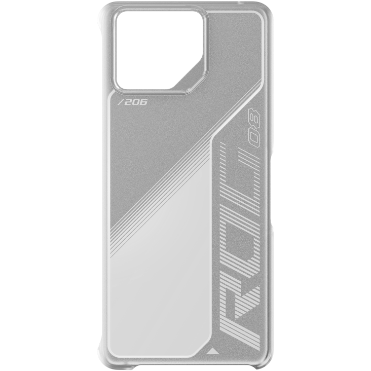 Clear Case angled view from front