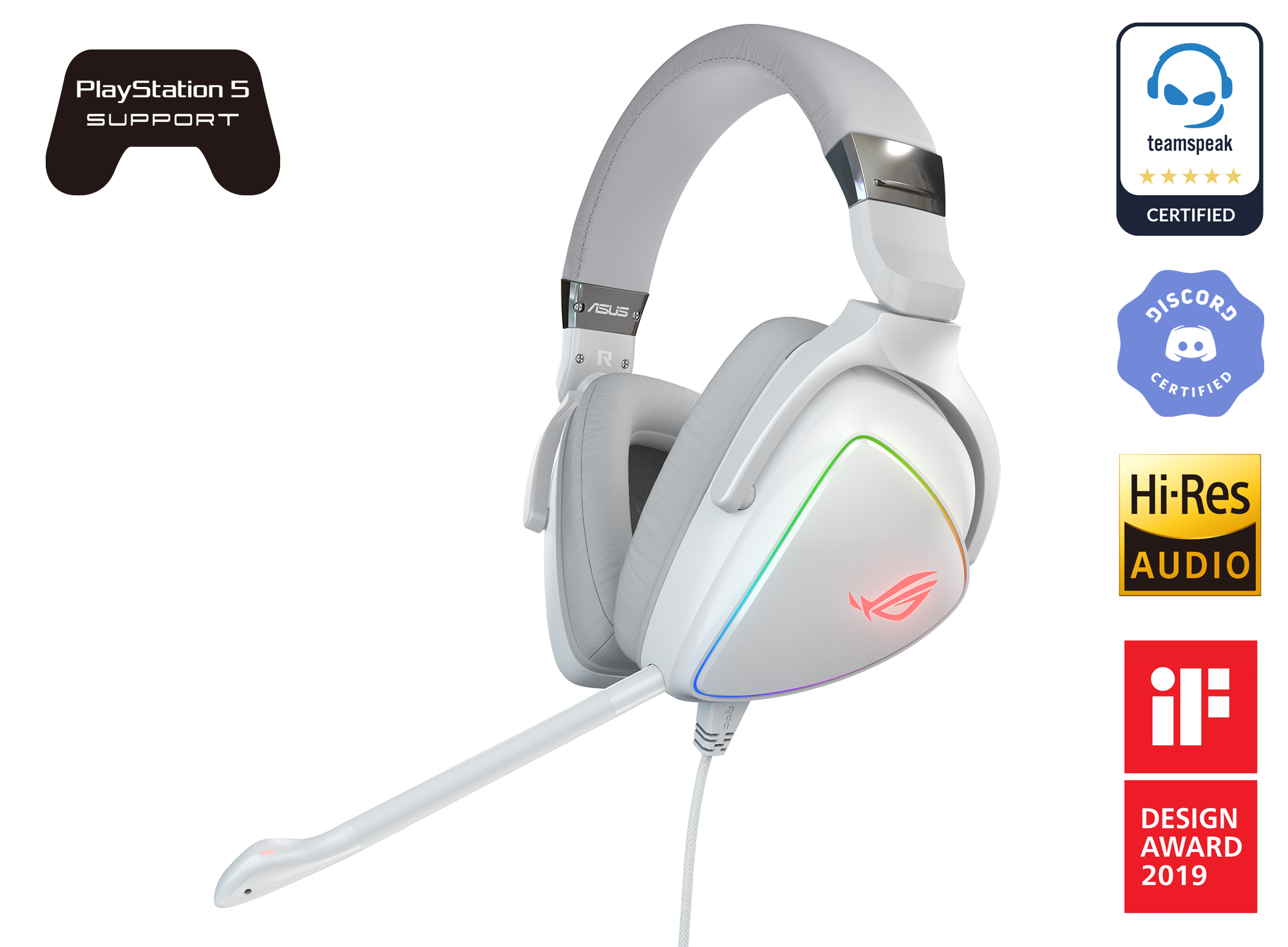 asus delta white