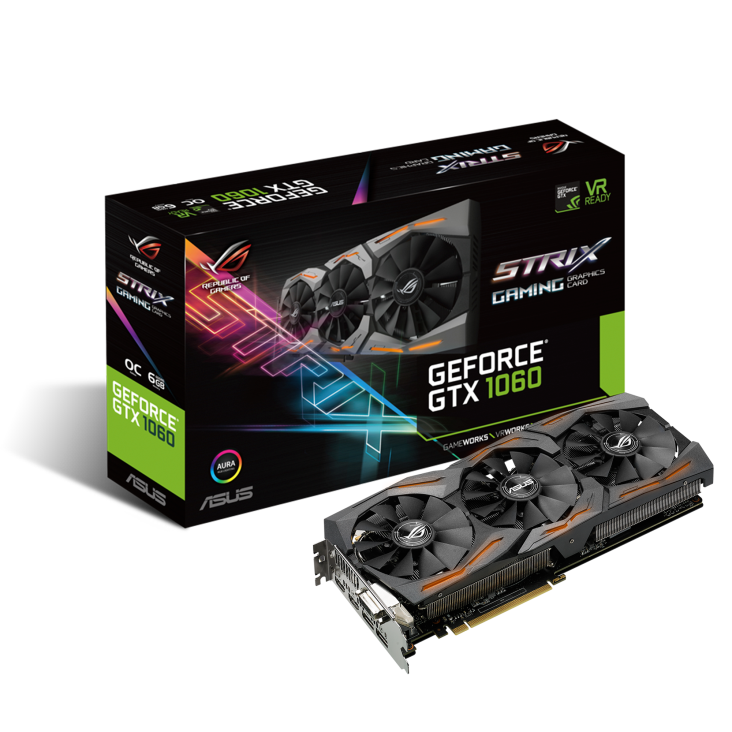 ROG-STRIX-GTX1060-O6G-GAMING | Gaming graphics-cards｜ROG