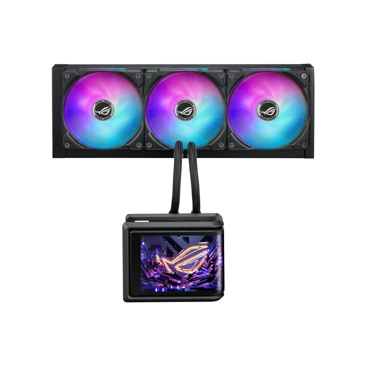 ROG Ryuo IV SLC 360 ARGB front angle photo