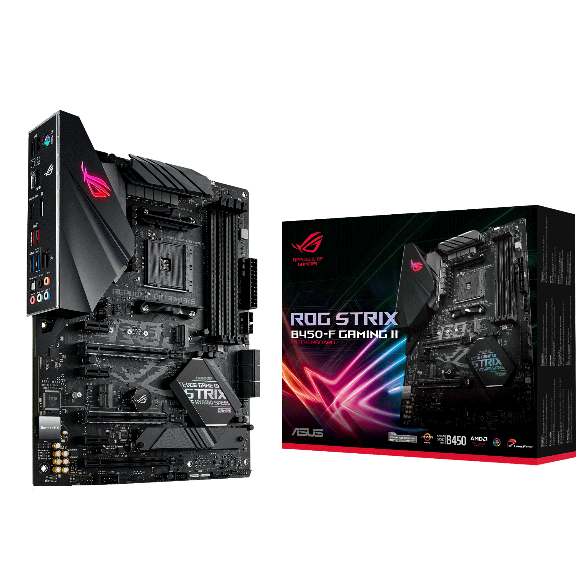 Asus rog strix b450 f gaming ii обзор