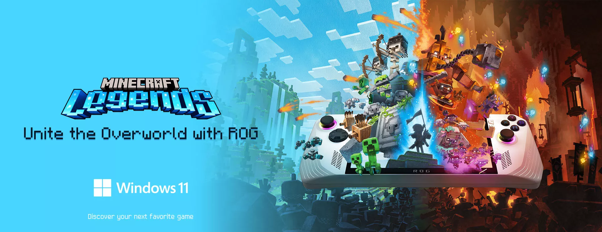 Minecraft Legends Partnership