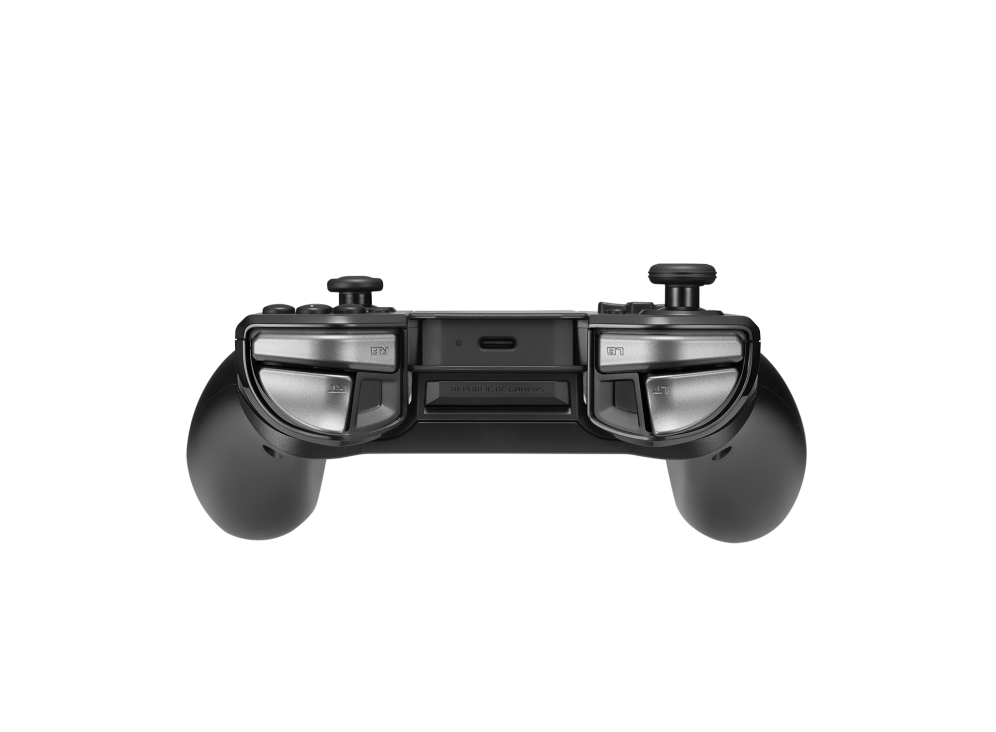 ROG Kunai 3 Gamepad angled view from the top side