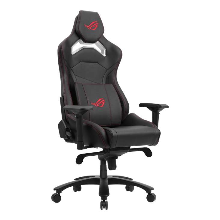 ROG Chariot X Core Gaming Chair_ right-oblique view in Black