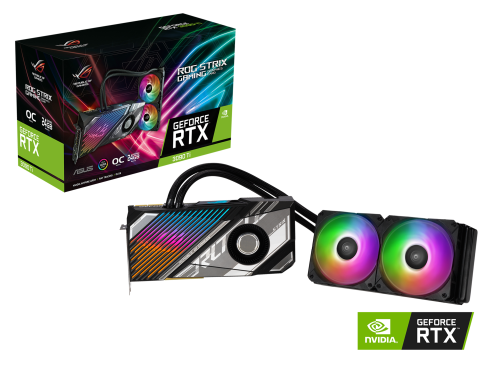 ROG Strix LC GeForce RTX 3090 Ti OC Edition