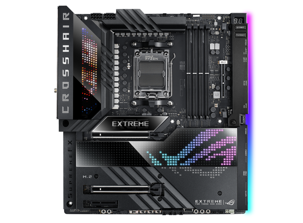 ROG CROSSHAIR X670E EXTREME front view