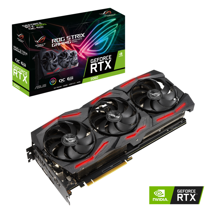 ROG Strix GeForce RTX 2060 EVO V2 OC Edition 6GB GDDR6 | Graphics Card