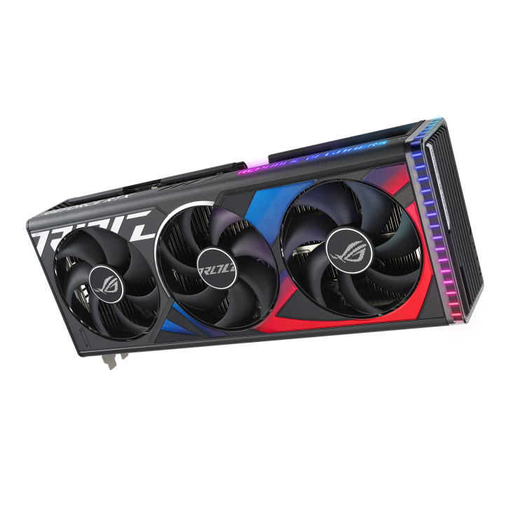 Angled-top-down-view-of-the-ROG-Strix-GeForce-RTX4080-SUPER-graphics-card-highlighting-the-fans-ARGB1
