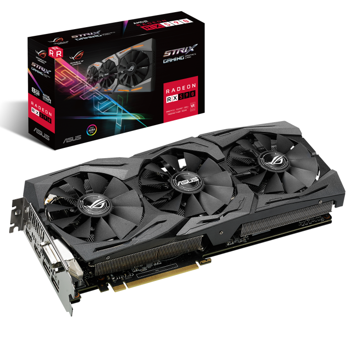 ROG-STRIX-RTX2070S-O8G-GAMING graphics card and packaging