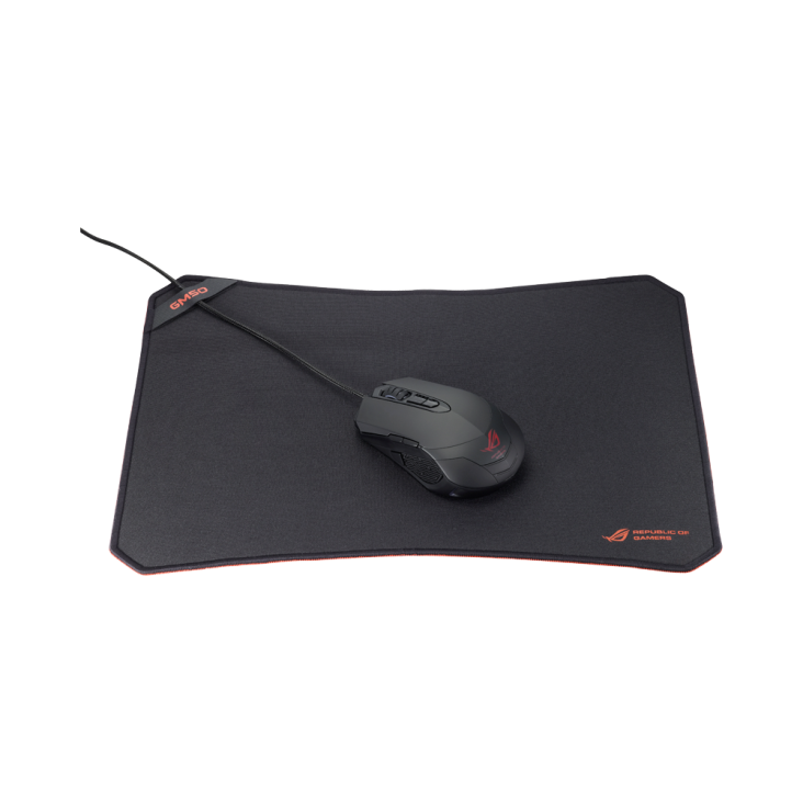 ROG GX860 Buzzard Mouse angled view from behind