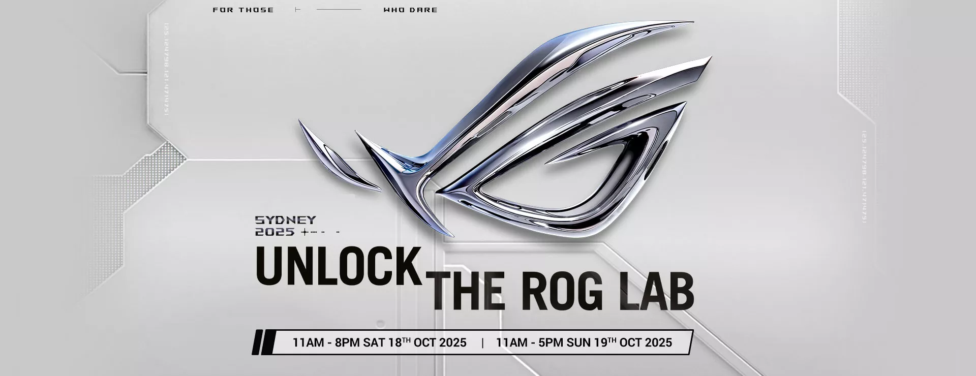 Unlock the ROG lab