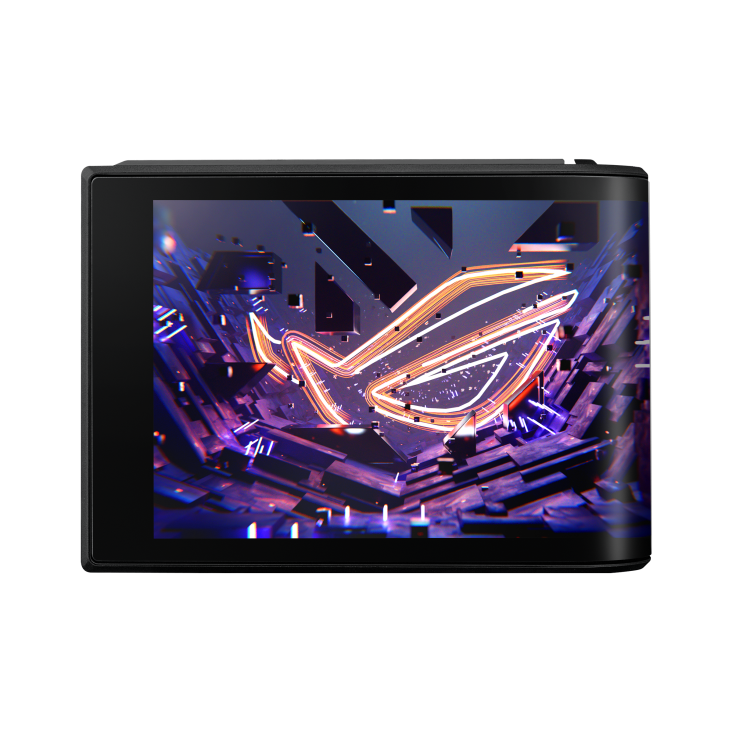 ROG Ryuo IV SLC 360 ARGB LCD front angle photo