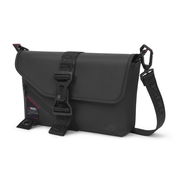 SLASH Sling Bag 2.0 on a white background, with the clasp closed and shoulder strap visible