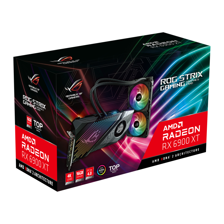 ROG Strix LC Radeo RX 6900 XT 16GB GDDR6 ǀ Graphics Cards