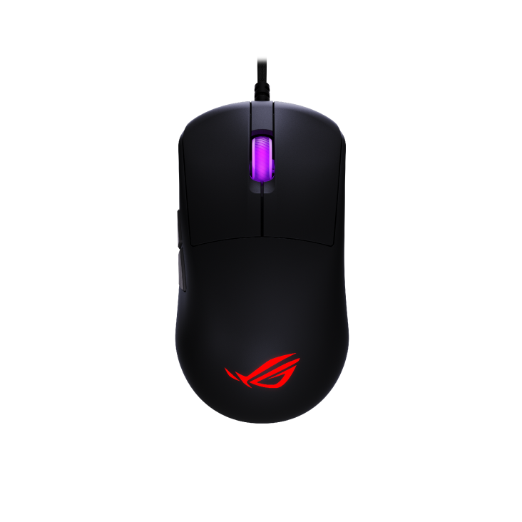 Direct top-down view of the ROG Harpe Mini Core.