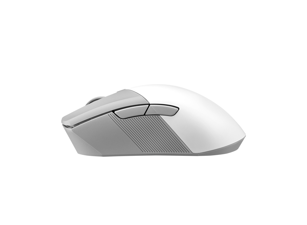 ROG Gladius III Wireless AimPoint White side view