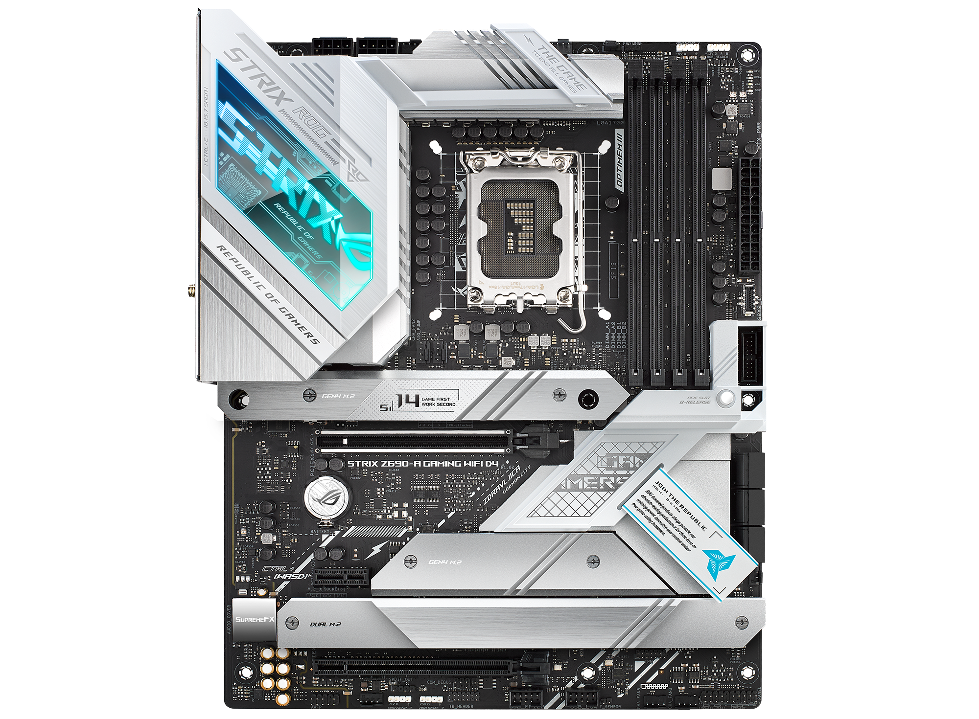 ROG STRIX Z690-A GAMING WIFI D4 | Gaming motherboards｜ROG 