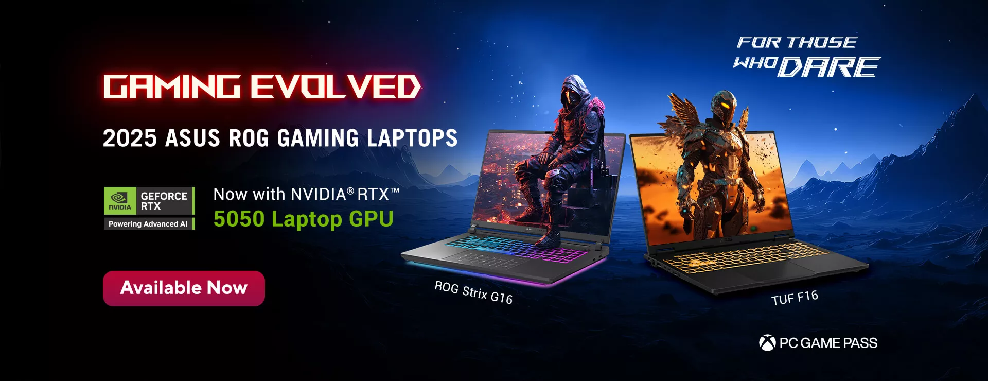 Gaming Evolved - ASUS ROG Gaming 2025
