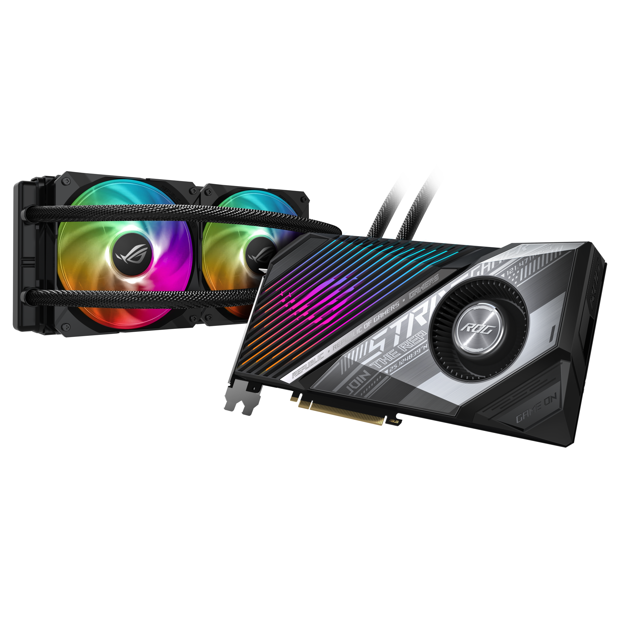 ASUS ROG Strix LC Radeon RX 6800 XT Pictured