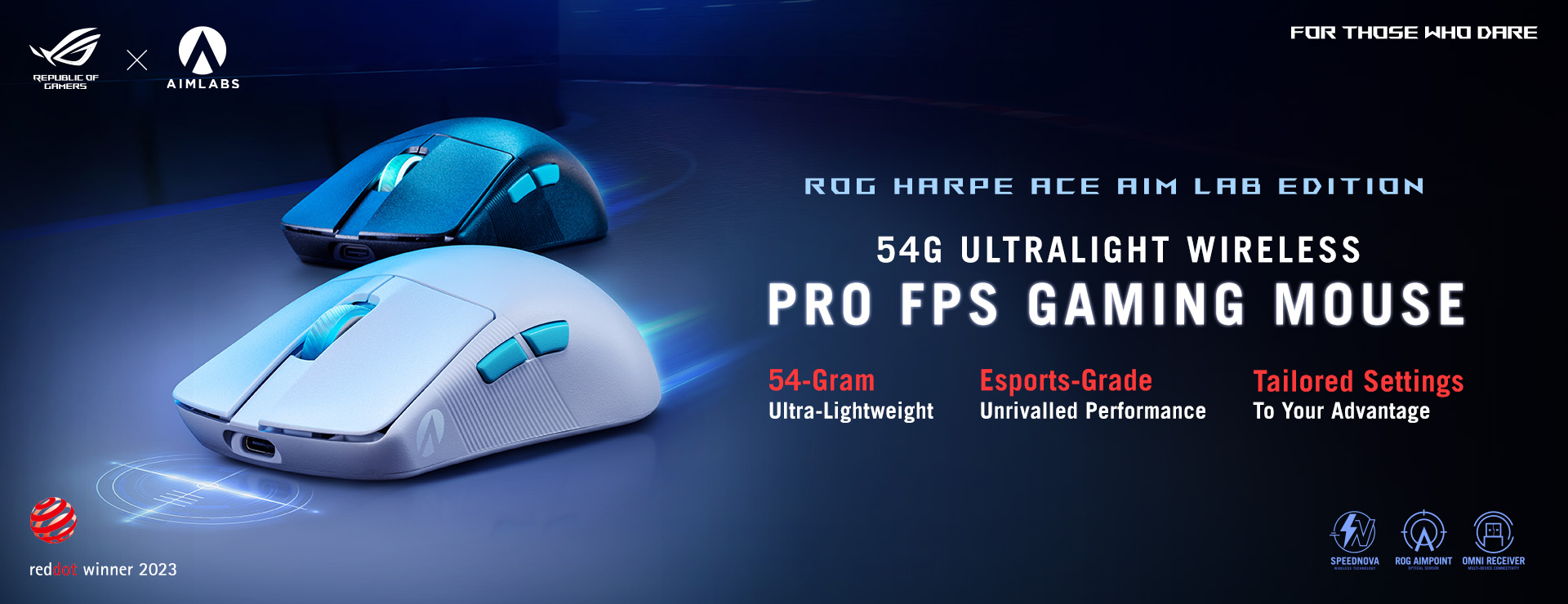 ROG Harpe Ace Aim Lab Edition mouse