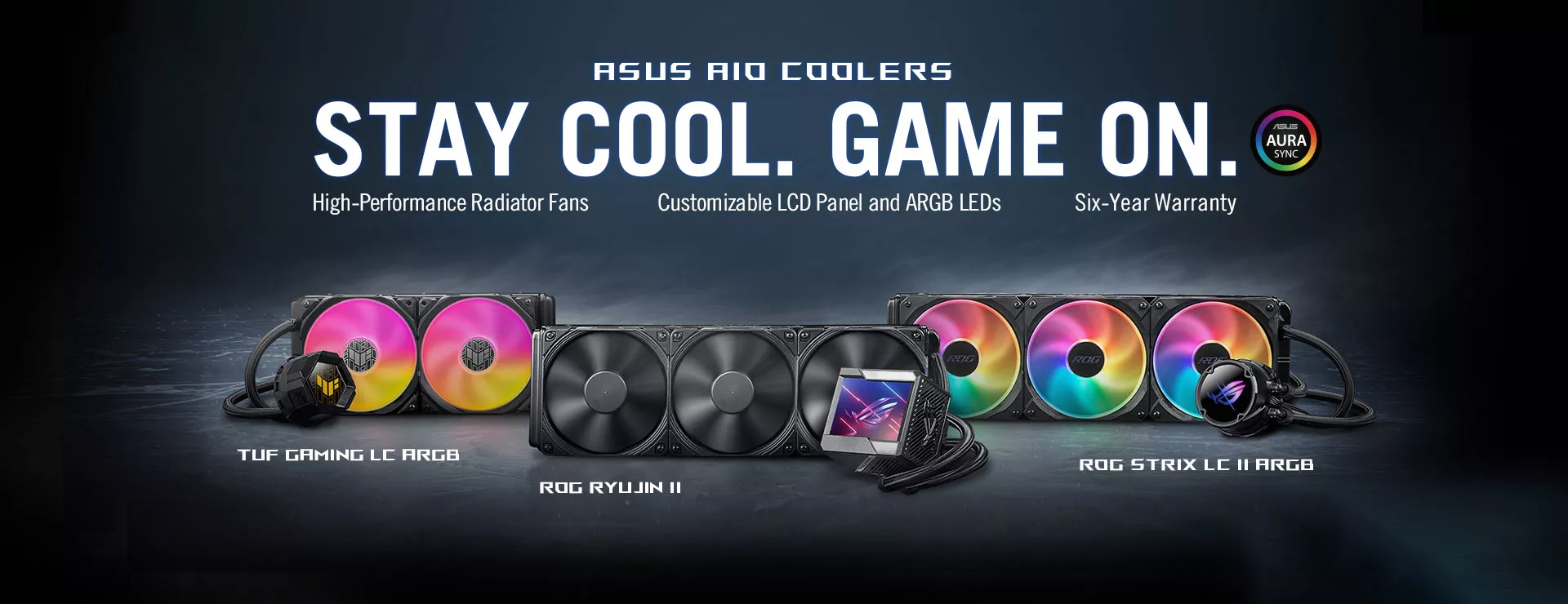 ASUS AIO Coolers – The Best Liquid CPU Cooler