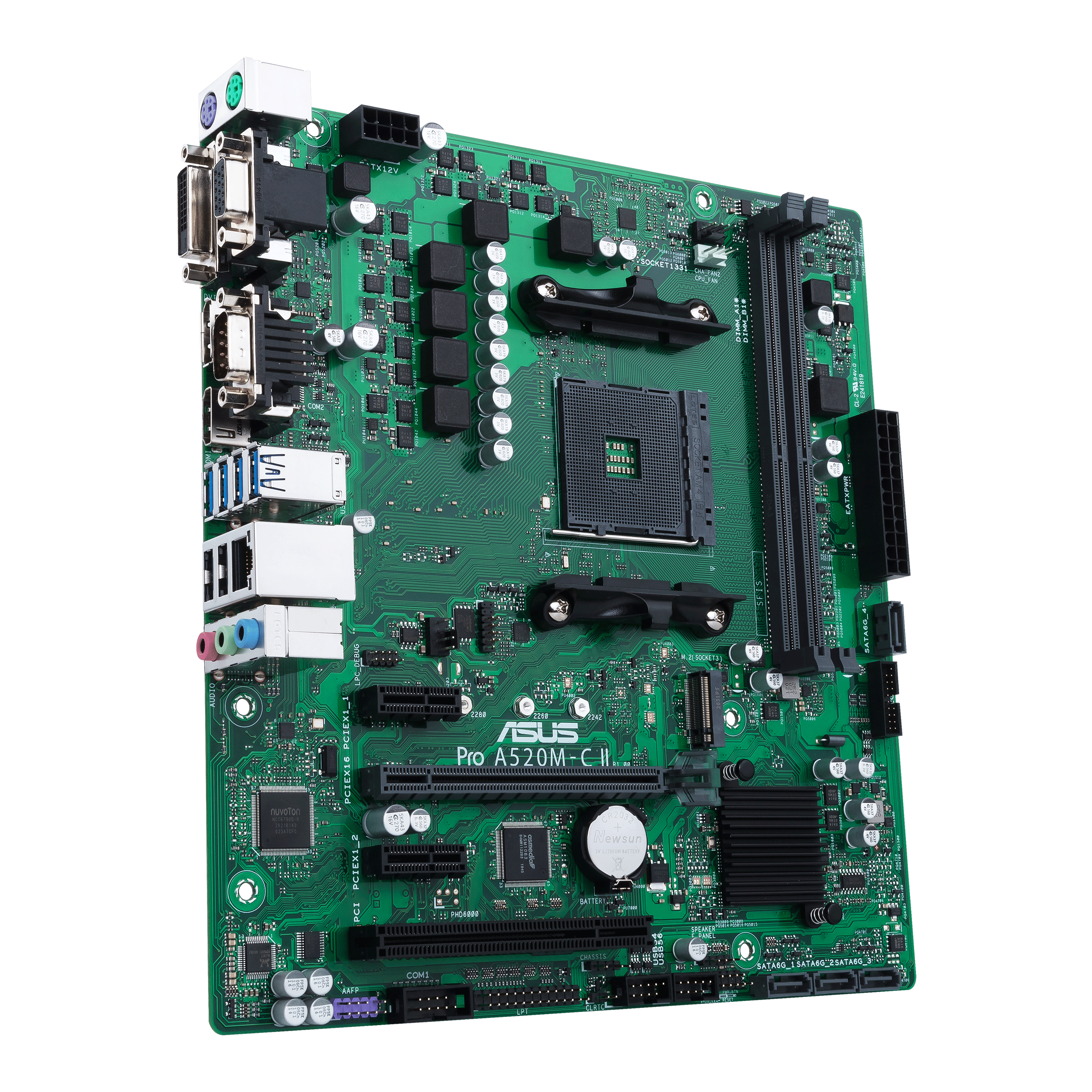 ASUS Pro A520M-C II/CSM Micro-ATX AM4 Motherboard