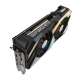 KO GeForce RTX 3060 V2 OC Edition graphics card, angled top down view, showcasing the heatsink