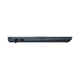 Blue ASUS Vivobook Pro 15 OLED (M6500, AMD Ryzen 5000 Series ) display the left side of the I/O port.