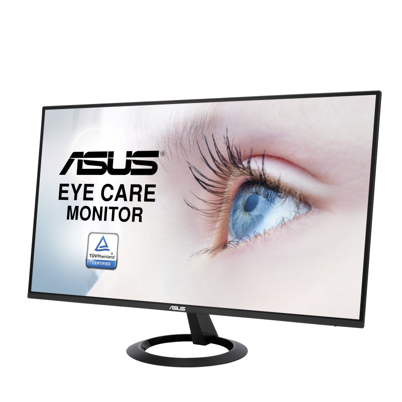 ASUS VZ27EHE, front view, to the left