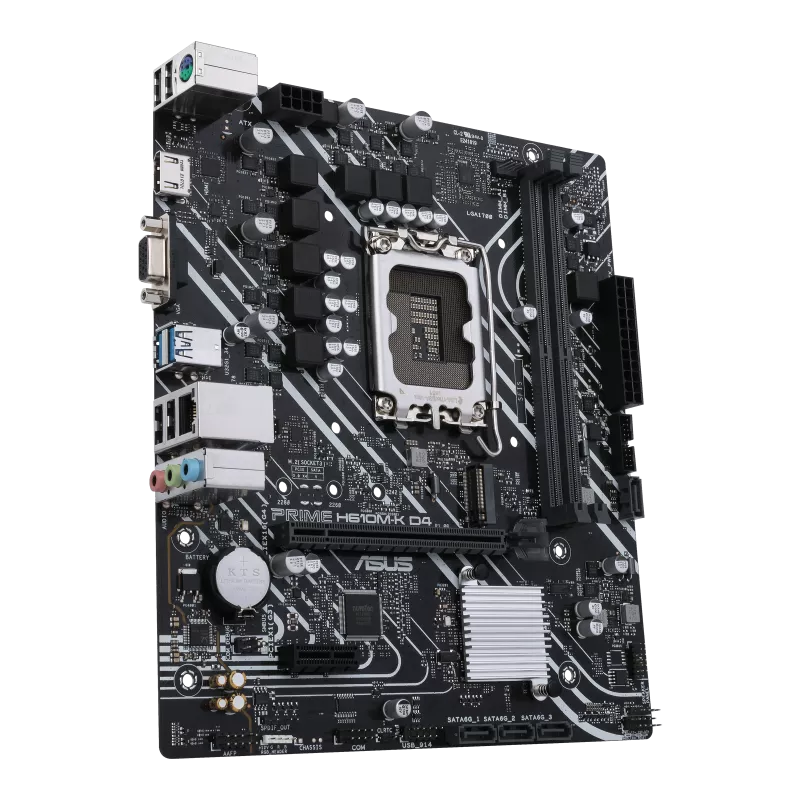 Placa ASUS Prime H610M-K D4 CSM DDR4 Intel LGA1700 HDMI