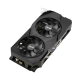 Dual series of GeForce RTX 2060 EVO OC Edition graphics card, front angled view 