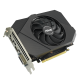 ASUS Phoenix GeForce GTX 1630 4GB graphics card, angled bottom up view